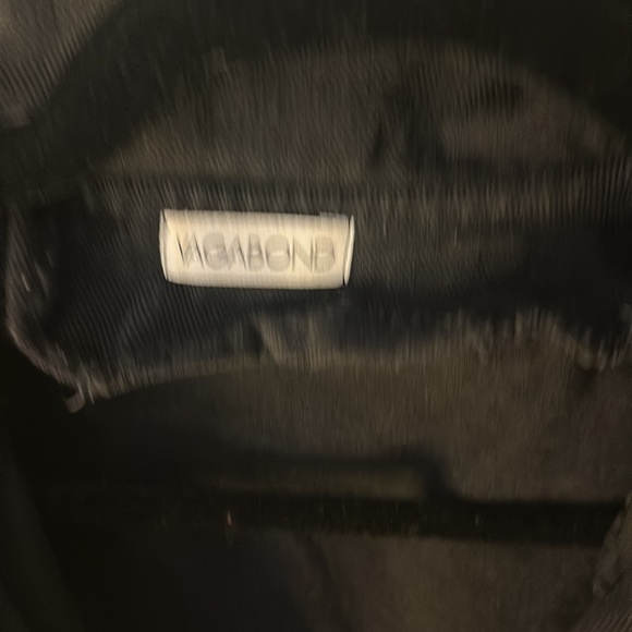 Vagabond- women’s charcoal cotton bomber jacket size Small - Picture 4 of 4